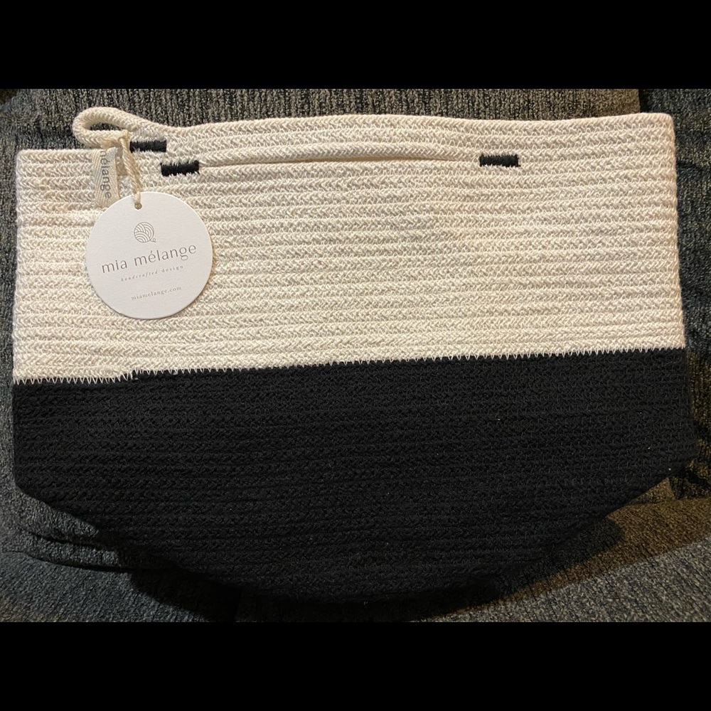 Foldable cotton basket